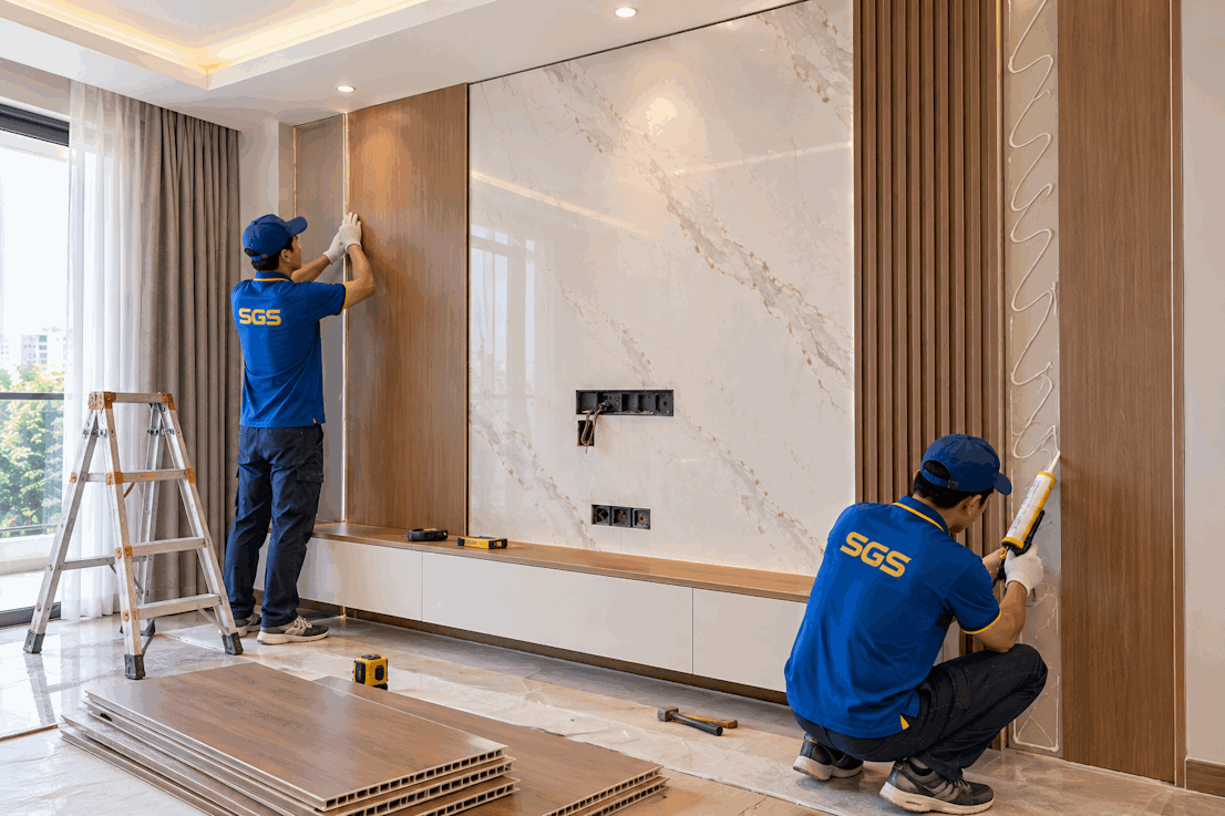 ốp tường tấm ốp nhựa